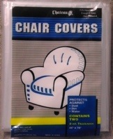 Chair plastic cover - packing supplies