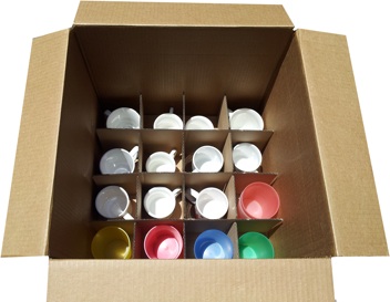 Cardboard partition kits for glasses and cups cardboard partition kits for glasses